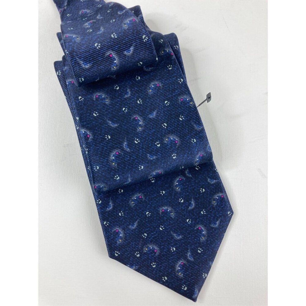Nwot NEW Bvlgari Bulgari ***7-Fold*** 100% Silk Tie - Picture 1 of 4